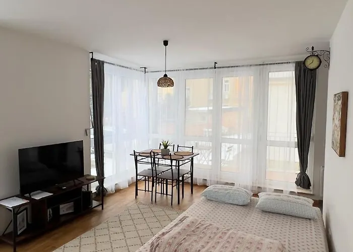 Modern 2 With Balcony In